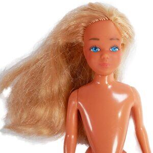 Vtg 1984 Barbie Sun Gold Malibu Skipper Doll Only 1069 Straight Legs & Arms 80s